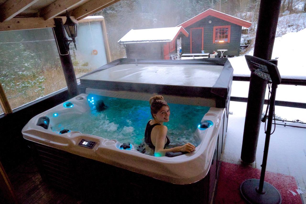 B&B Knardal Spa Neset Bagian luar foto