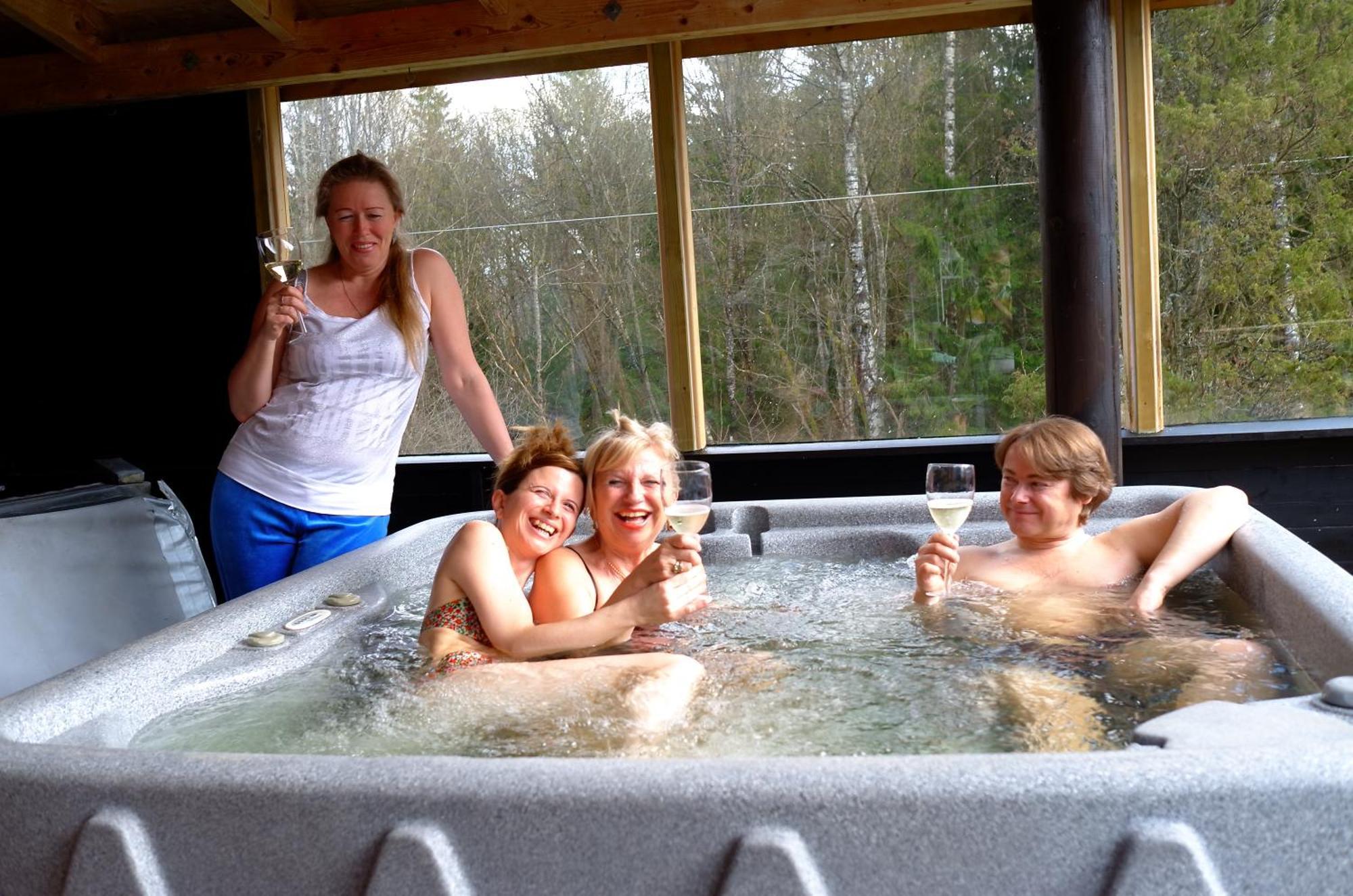 B&B Knardal Spa Neset Bagian luar foto